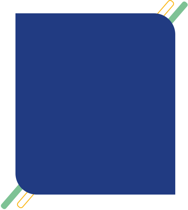 Illustration slider - fond bleu